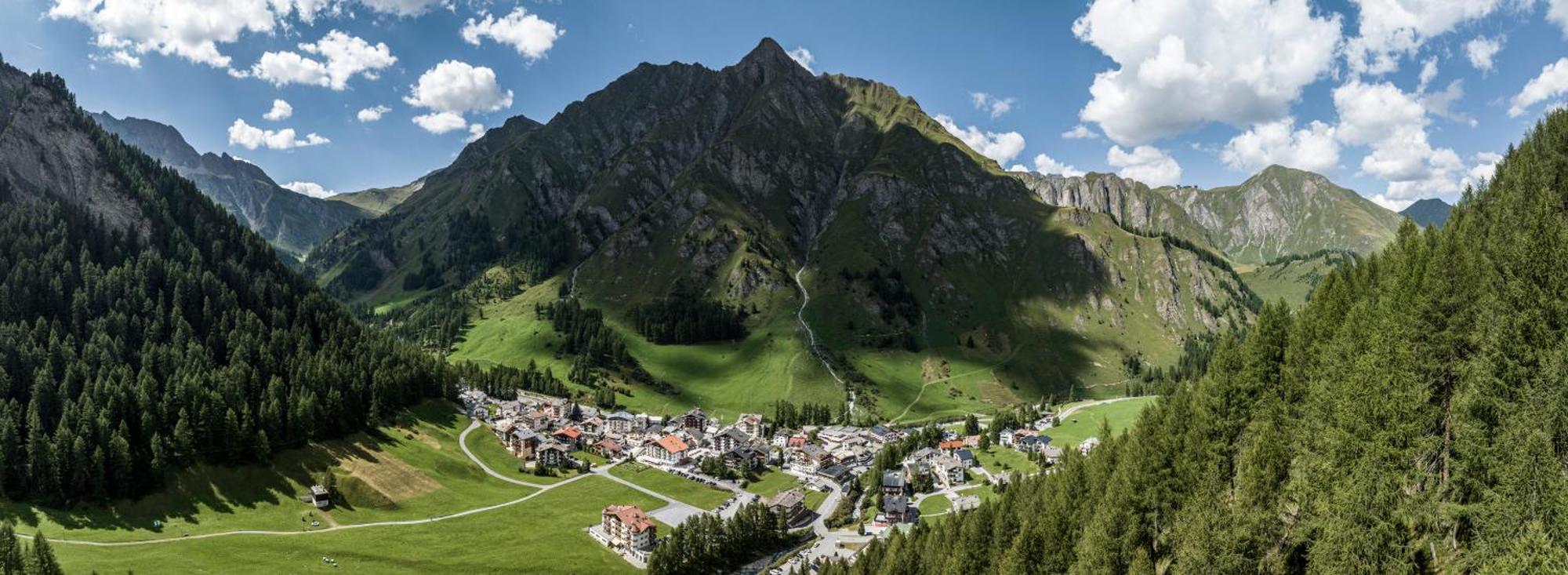 Panorama Samnaun Aparthotel Buitenkant foto